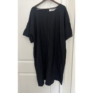 Studio Untold women’s dress plus size 22 (2X) black cotton